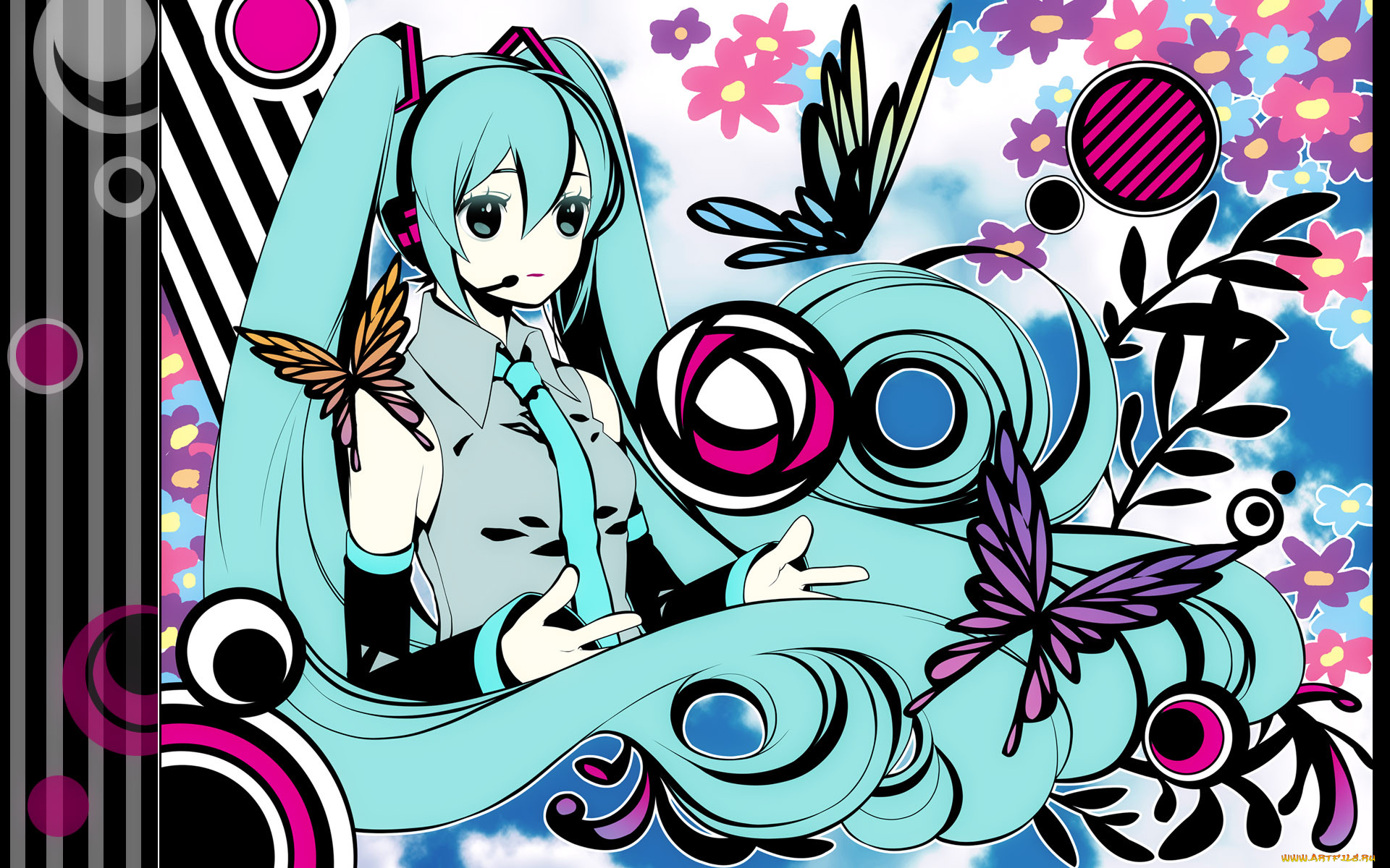 , vocaloid, hatsune, miku, , , shiocolor, yoko